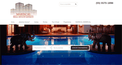 Desktop Screenshot of mariscalrealestatemexico.com